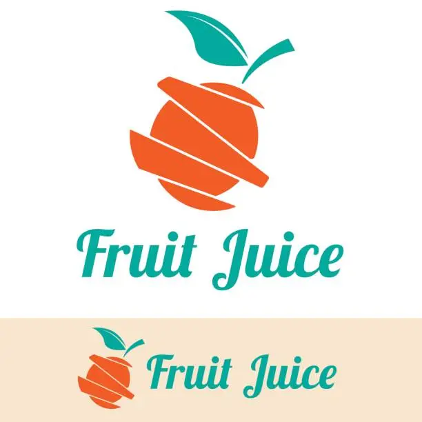 Vector illustration of Fruit Juice Icon