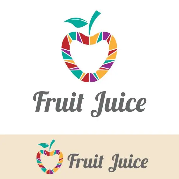 Vector illustration of Fruit Juice Icon