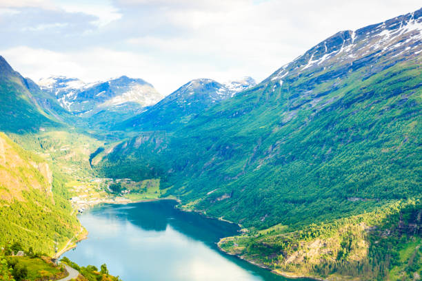 istock View on Geirangerfjord from Flydasjuvet viewpoint Norway 680067466