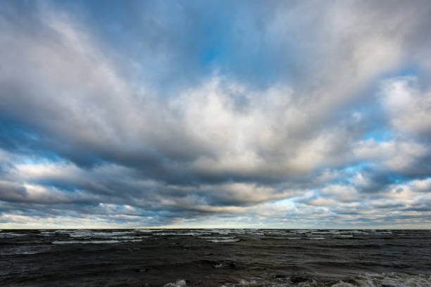 istock rocky sea beach with wide angle perspective 680071170