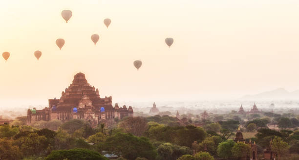 istock View of Temples of Bagan, Mandalay, Myanmar 680078054