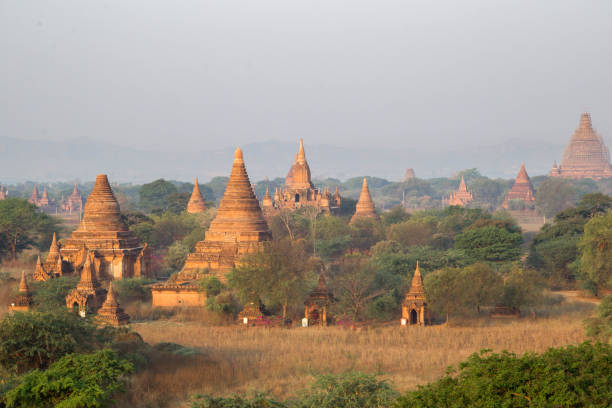 istock View of Temples of Bagan, Mandalay, Myanmar 680078092