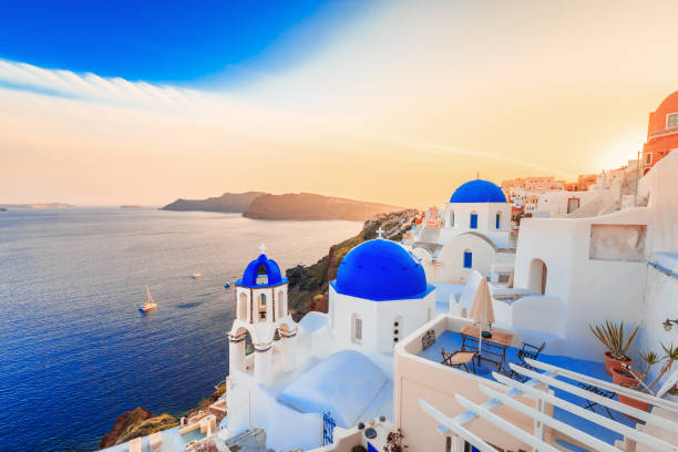 istock Santorini island, famous and popular summer resort, Greece. 680080066