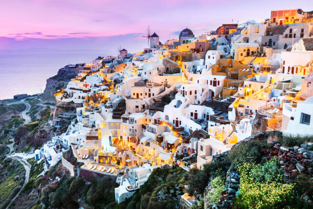 istock Santorini island, famous and popular summer resort, Greece. 680080366