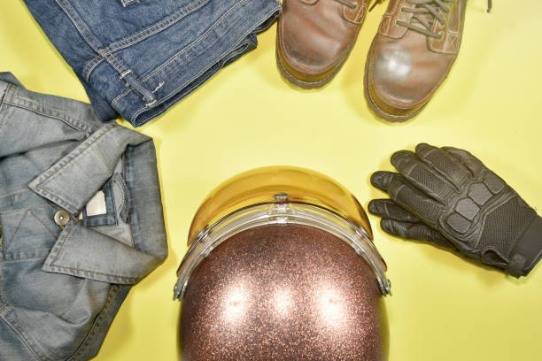 istock clothes and accessories on a colorful background 680080474