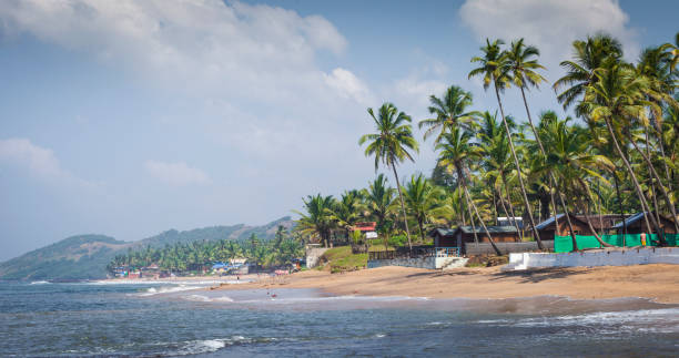 istock Anjuna Beach famous tourist destination, Goa, India 680080494
