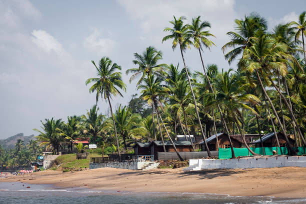 istock Anjuna Beach famous tourist destination, Goa, India 680080548