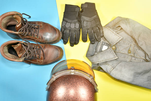 istock clothes and accessories on a colorful background 680080656