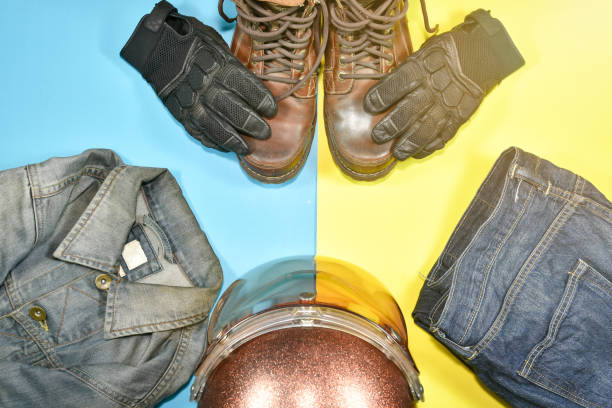 istock clothes and accessories on a colorful background 680080918