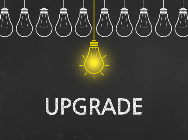 istock Upgrade - Business Chalkboard Background 680101318