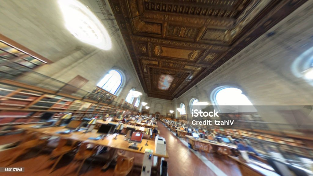 Library in New York, New York Public Library Inside a New York library, New York Public Library New York Public Library Stock Photo
