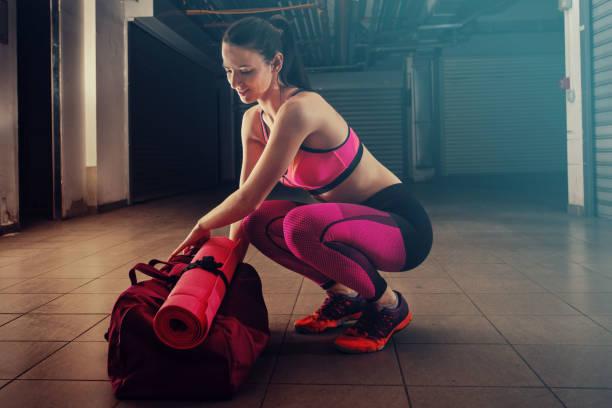 istock Young Woman in the Gym 680118498