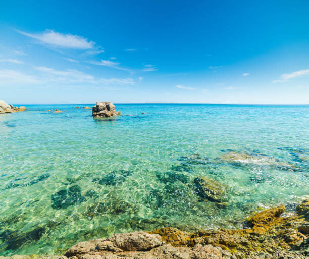 istock Santa Giusta beach turquoise water 680121208
