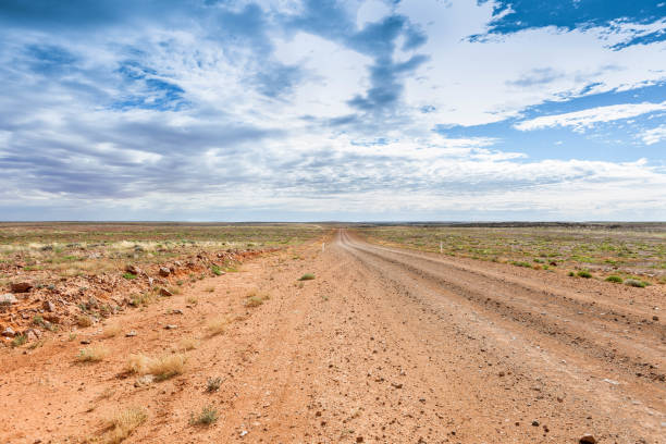 istock Dirt track in the South Australian outback. 680121772