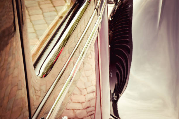 istock Detail of a old car 680124152