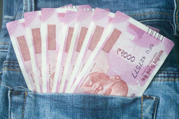 istock 2000 Indian money in jean pocket 680124194