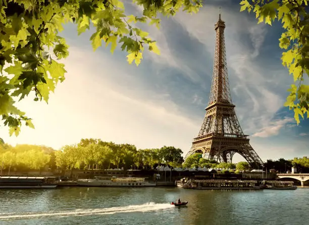 Photo of Sunset over Paris