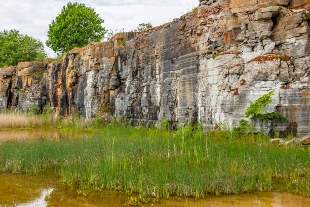 istock Rock Wall in an old abandoned mine 680135496