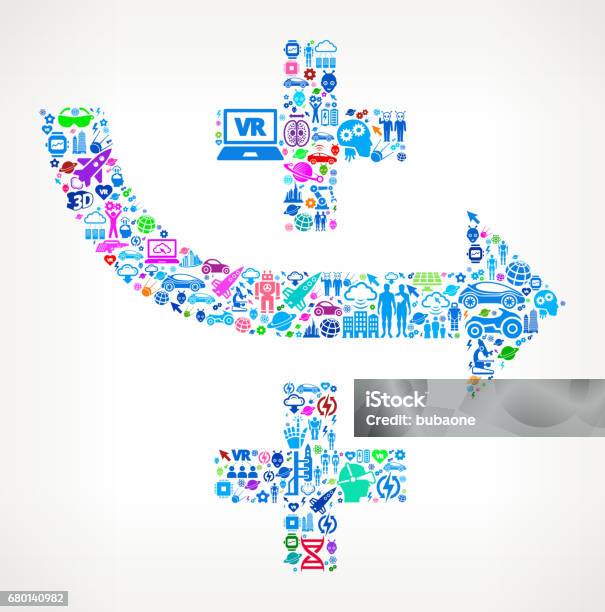 Game Plan Future And Futuristic Technology Vector Icon Background Stock Illustration - Download Image Now