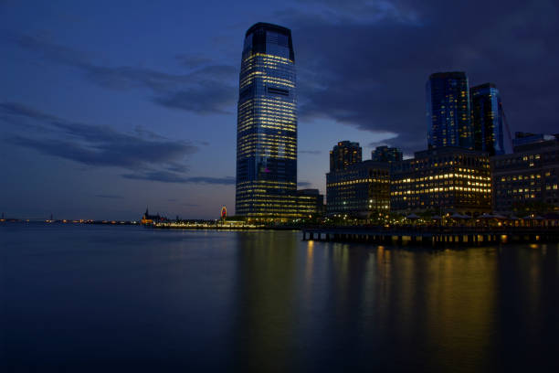 istock Jersey City Hudson River Waterfront Walkway 680148070