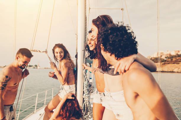 istock Friends sailing in the summer 680169624