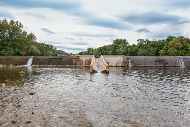 istock Weir on the River Ardeche. 680172258