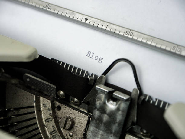 istock Vintage Typewriter typing 