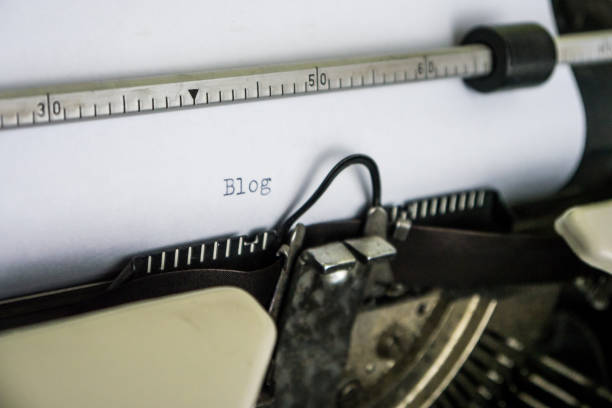 istock Vintage Typewriter typing 