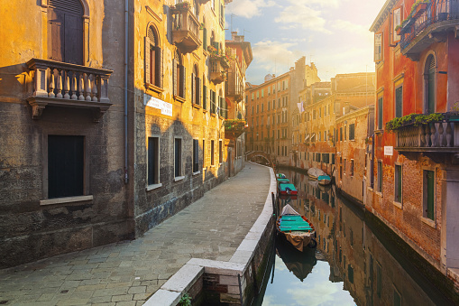 A venetian canal