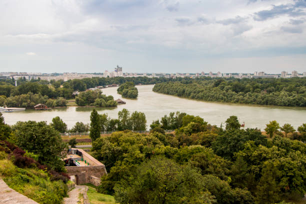 istock The Sava River and the Danube River 680188110