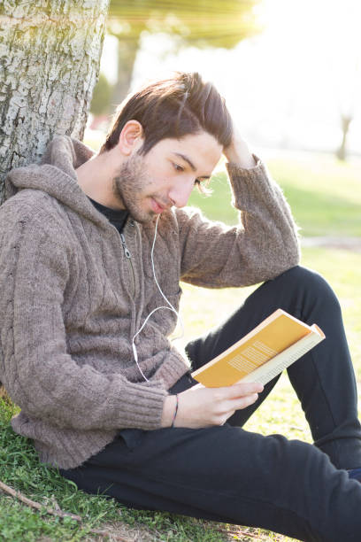 istock Enjoyment with book in nature 680191328