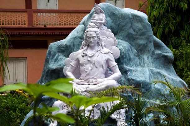 Statue of Hindu Lord Shiva, Rishikesh, India