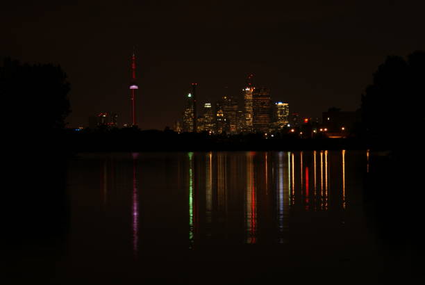 istock Wandering Around Ashbridges Bay Late At Night 680223970