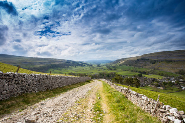 istock Dramatic skies over Kettlewell North Yorkshire 680225176