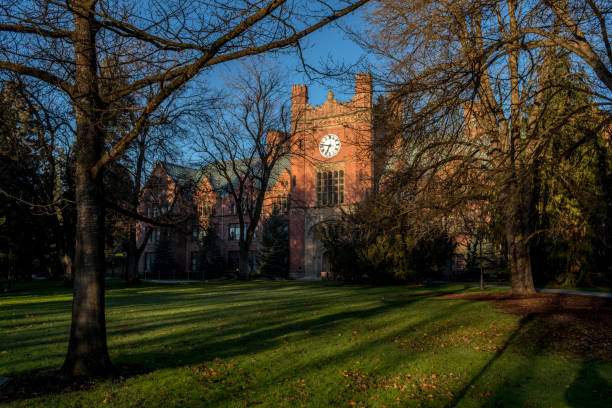 istock Administration building on the University of Idaho campus 680227792