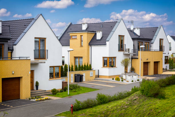 istock New modern complex of apartment buildings 680238470