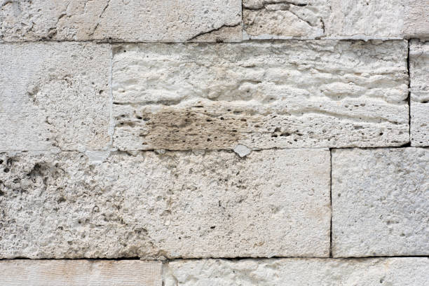 istock Full frame shot of stone wall 680245322