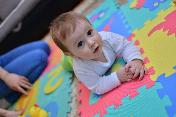 istock Mother playing with her happy son 680247824