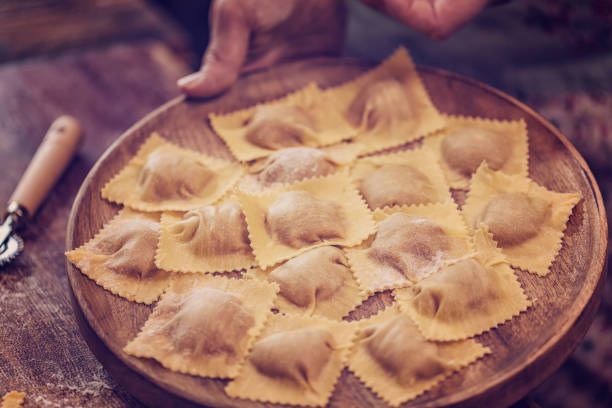istock Preparing Homemade Ravioli Pasta 680264508