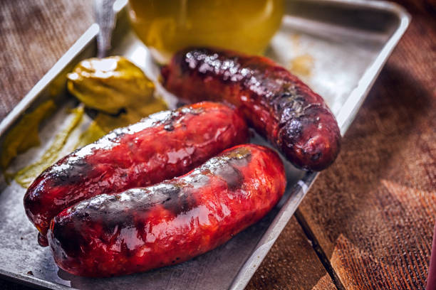 istock Chorizo Sausages with Mustard 680264866