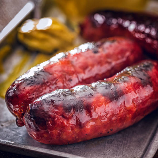 istock Chorizo Sausages with Mustard 680264934