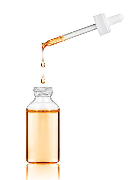 istock Cosmetic bottle with pipette on white background 680273898