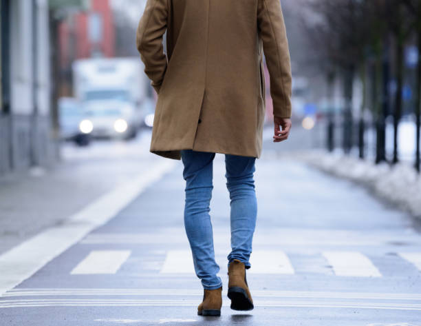 istock Young man on winter street 680274672