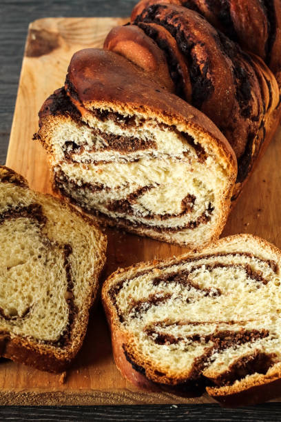 istock Swirl Brioche with chocolate 680275220
