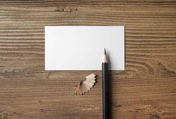 istock Business card and pencil 680275514
