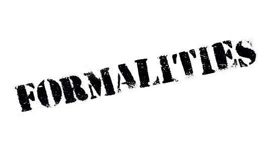 Formalities Image Formalities Rubber Stamp Stock Illustration - Download Image Now ...