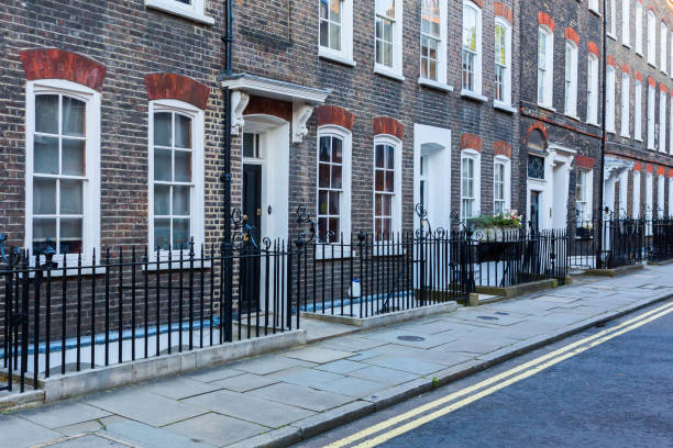 istock old buildings in London, UK 680338538