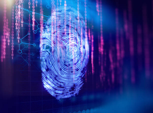 istock Fingerprint Scanning on blue technology  Illustration 680348760