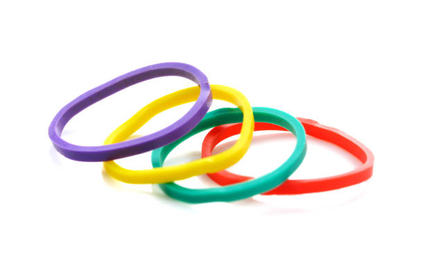 istock colorful elastic rubber bands isolated on a white background 680353636