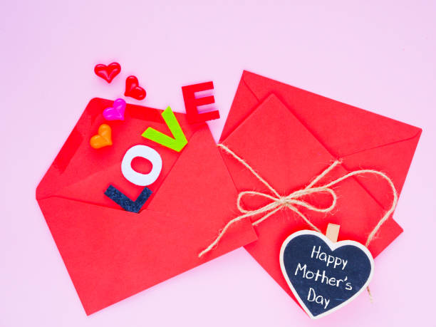 istock Happy Mother's day love letter concept. 680359852